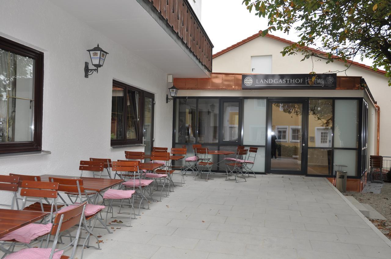Landgasthof Hepting Massenhausen Bagian luar foto